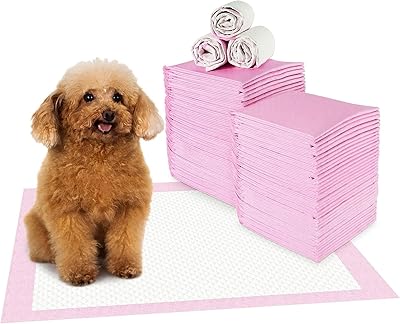 Mamo bear 100 pièces ensemble de coussinets de dressage pour chiots jetables épais