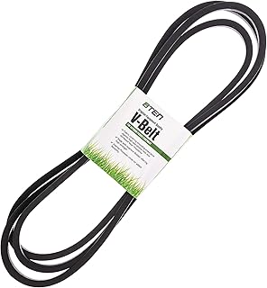 Courroie de plateau 8ten pour tondeuse bad boy 48 50 pouces zt czt