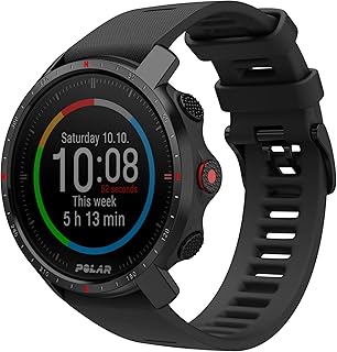 Montre d'extérieur polar gretex pro premium pour unisexe, noir dlc m/l, 90085773