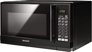 Four à micro-ondes numérique sharp solo 20 litres avec poignée de porte