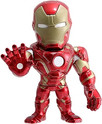 Figurine marvel jada metals de 4 pouces - iron man (m46)