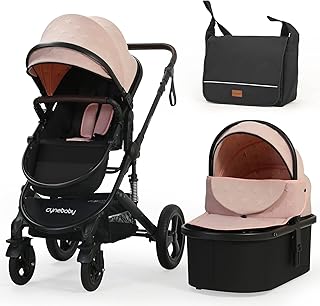 Poussette nouveau-né cynebaby 2 en 1 haute paysage pliable antichoc poussette pliante