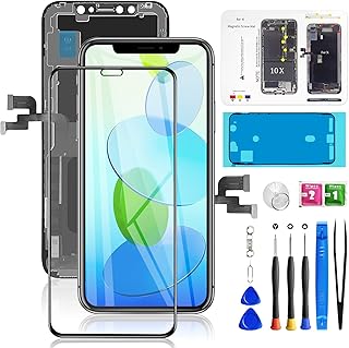Écran lcd avant de remplacement de 58 pouces pour iphone 10-x avec 3d