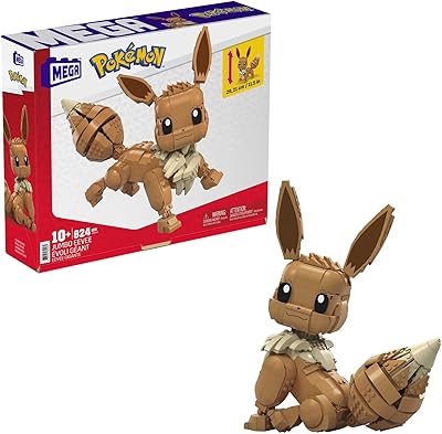 Jeu pokémon constructus mega jumbo évoli