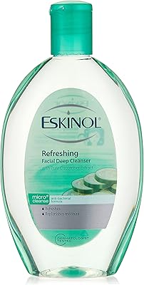 Nettoyant visage rafraîchissant en profondeur eskinol à l'extrait pur de concombre, 225 ml