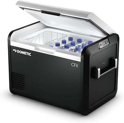 Refroidisseur de voiture à compresseur dometic, capacité de 55 litres, réfrigérateur et congélateur