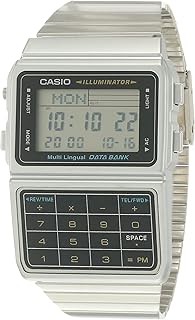 Montre casio pour femme avec bracelet en résine à affichage numérique
