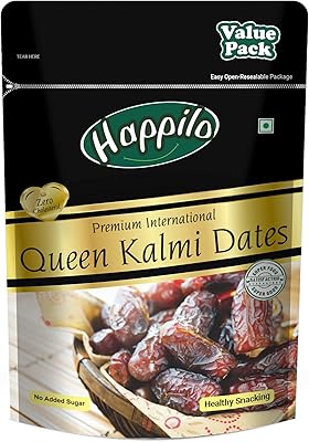Dattes kalmi premium habilo international 350 grammes | fruits khajoor secs et frais
