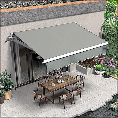 Parapluie d'extérieur yatai, parapluie pliant avec manivelle, parasol de terrasse rétractable, résistant aux
