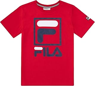 T-shirt à manches courtes avec logo classique pour garçons bleu marine