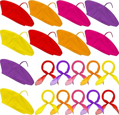 20 pièces chapeau béret en laine française grand chapeau d'artiste chapeaux de fête