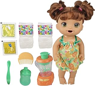 Baby alive baby doll tropical mixer jouet magique avec mixeur, accessoires pour boissons