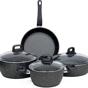 Batterie de cuisine antiadhésive en granit dephni casserole de 20 cm de profondeur. Diaytar : La révolution discount est en marche