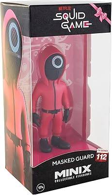 Modèle de masque de jouet de calmar rond bandai minix | figurine à