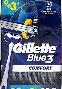 Lames de rasoir jetables gillette blue3 comfort pour hommes, 9+3. Shopping en ligne au Sénégal ? Pensez Diaytar !