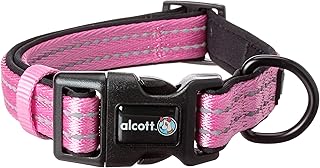 Collier koot adventure pour chiens avec coutures réfléchissantes et doublure en néoprène, taille