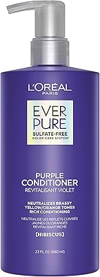 L'oréal paris everpure après-shampooing violet tonifiant en laiton sans sulfate pour cheveux blonds, décolorés, argentés ou bruns méchés, 23 fl; oz (l'emballage peut varier). De la mode à l'électronique, Diaytar Sénégal a tout ce qu'il vous faut