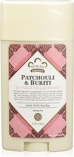 Déodorant stick 24 heures nubian heritage au patchouli et buriti, 64 g
