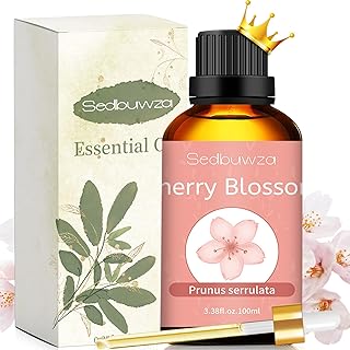 Huile essentielle de fleur de cerisier 100% pure et naturelle, huile essentielle 100% biologique pour diffuseur de bougies, fabrication de savon et aromathérapie. Des produits variés pour tous les besoins sur Diaytar Sénégal