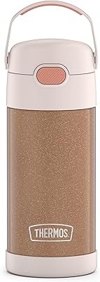 Biberon thermos en acier inoxydable isolé sous vide de 12 onces par funtainer