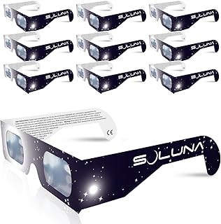 Lunettes de soleil solar eclipse - nuances sûres certifiées ce et iso