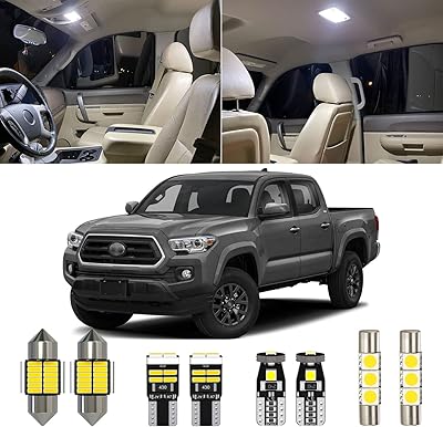 Expisme kit d'éclairage intérieur led 9 pièces 6000k tacoma blanc de remplacement pour toyota tacoma 2016 2017 2018 2019 2020 2021 2022 avec schéma de positionnement et outil d'installation. Shopping en ligne au Sénégal ? Pensez Diaytar !