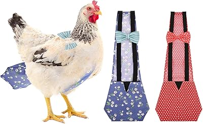 Couches lavables et réutilisables pour animaux de compagnie, 2 pièces, pour poulet, canard