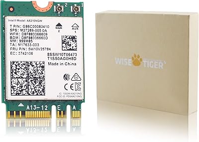 Carte wifi wise tiger ax210ngw module sans fil 6e 11ax extensible