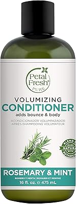 Après-shampoing épaississant au romarin et à la menthe fraîche petal, 475 ml