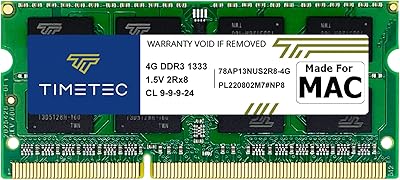 Time tech sodium mac mini amélioré (mi-2011 21,5/27 pouces) 4 go de ram