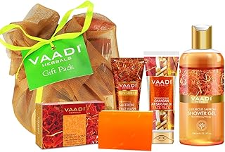 Kit de blanchiment de la peau au safran de luxe fadi herbals, gel
