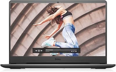 Ordinateur portable dell inspiron 3501 avec écran fhd de 15,6 pouces, processeur intel