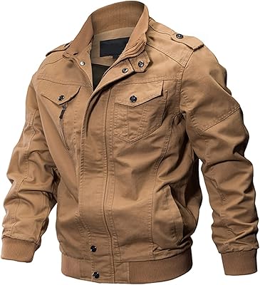 Vestes pour hommes zoikom, veste décontractée pour hommes, veste thermique ample coupe ajustée