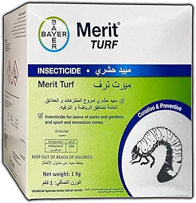 Insecticide merit turf pour pelouses 1 kg de bayer (fabriqué en france)