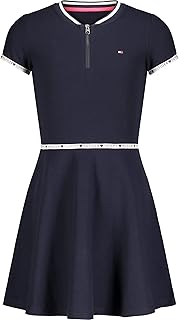 Robe à rayures contrastées à manches courtes tommy hilfiger pour filles (grands enfants)
