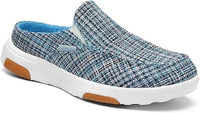 Pantoufles pour femmes avec soutien de la voûte plantaire, chaussures à enfiler confortables