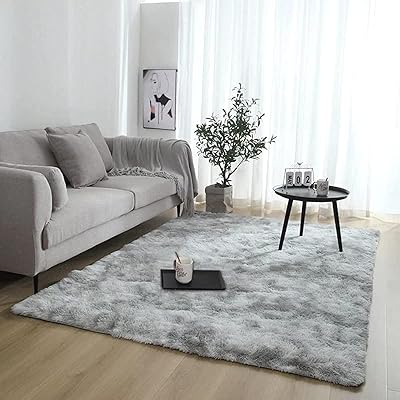 Tapis épais en peluche pour salon, chambre d'enfant, décoration de sol moelleuse