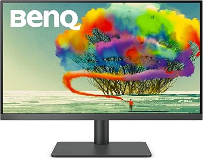 Moniteur 4k benq pd2705u 27 pouces pour mac, uhd, srgb, rec.709, hdr10, ips