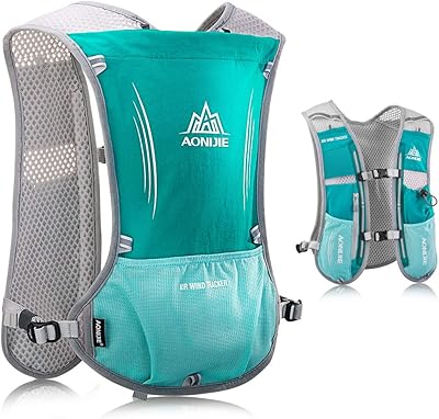 Sac à dos d'hydratation ultraléger jhuuu, gilet de course 5l 190g pour femmes