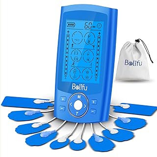 Unité de stimulation musculaire tens ems à double canal bellevo thérapie de soulagement