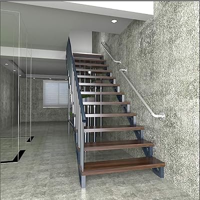 Main courante de rampe d'escalier de 1 à 20 pieds kit