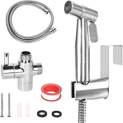 Toilettes shattaf shattaf, pulvérisateur shattaf portatif en acier inoxydable wedmax, ensemble shattaf shattaf
