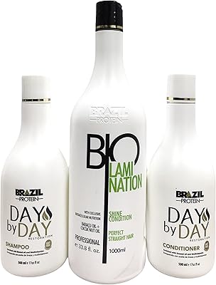 Brazil protein bio lamination shine condition traitement aux protéines capillaires 1000 ml