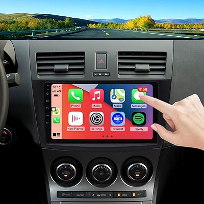 Pour mazda 3 radio upgrade 2010 2011 2012 2013, remplacement stéréo android, écran