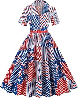 Robe à manches courtes pour femme des années 1950, robe de cocktail trapèze