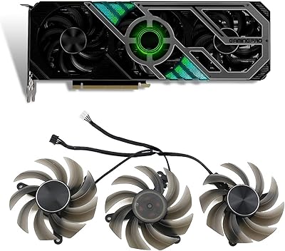 Ventilateur de refroidissement gpu cavapin fd8015u12d 4 broches 82 mm pour palais