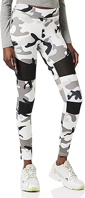 Leggings de sport en maille à imprimé camouflage militaire pour femmes