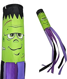Maruna brands frankenstein halloween windsock sock décoration extérieure à suspendre