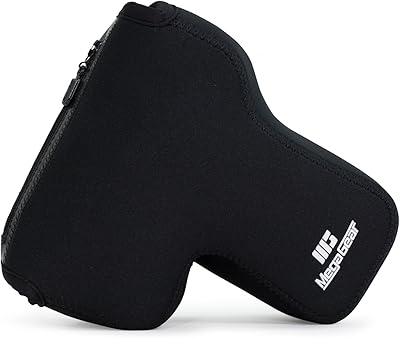 Étui pour appareil photo ultraléger en néoprène megagear pour canon eos 2000d, 4000d, 800d (18-55 mm), 1300d, 100d, 700d - noir. Diaytar Sénégal : La marketplace qui pense à votre porte-monnaie