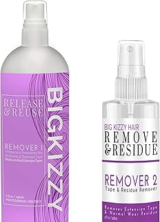 Dissolvant d'extensions de cheveux big kizzy tape, flacon pulvérisateur de dissolvant d'adhésif